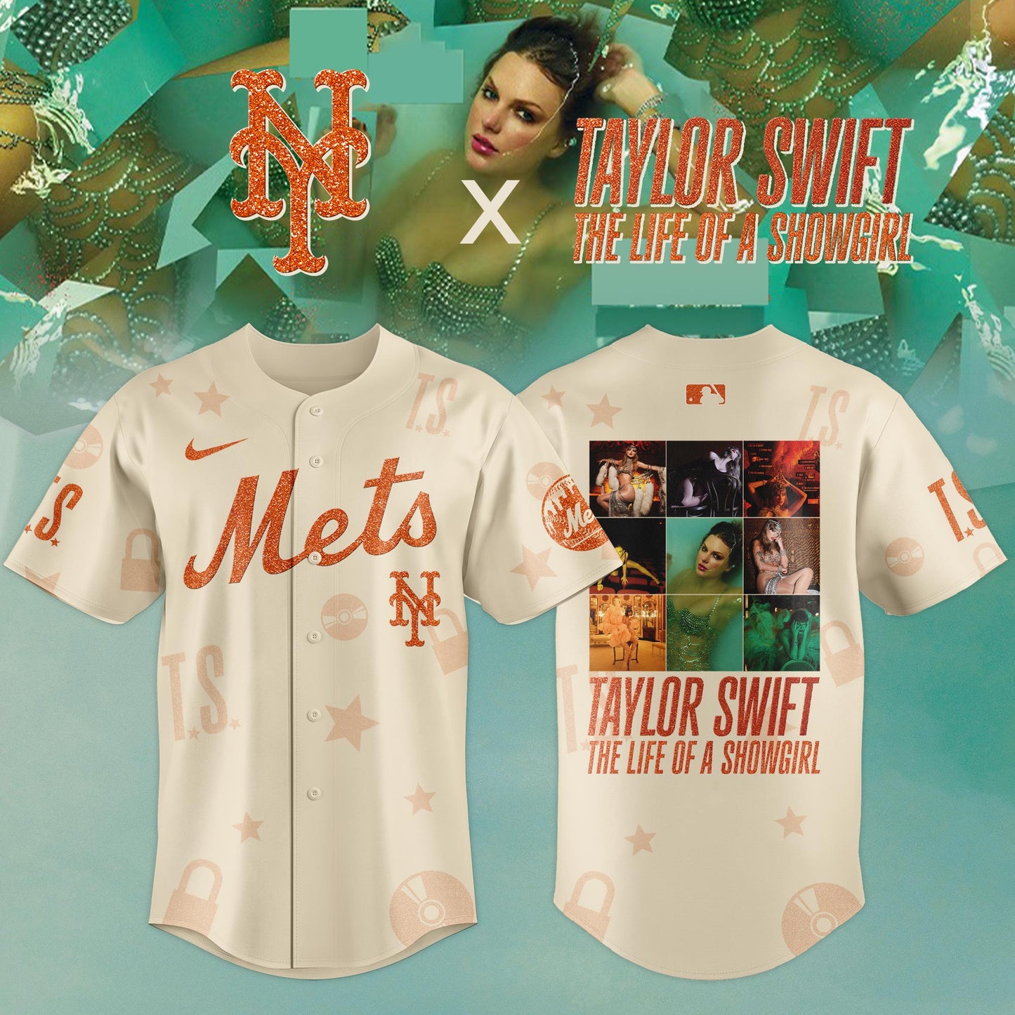 MLB x Taylor Swift The Life of a Showgirl� 2025 Limited Editions Jersey