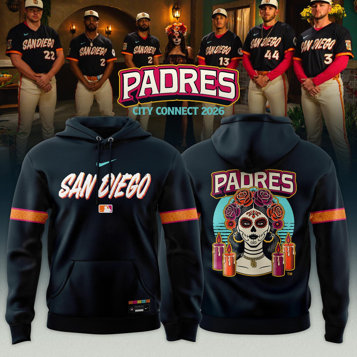 San Diego Padres City Connect 2026 Limited Edition Hoodie