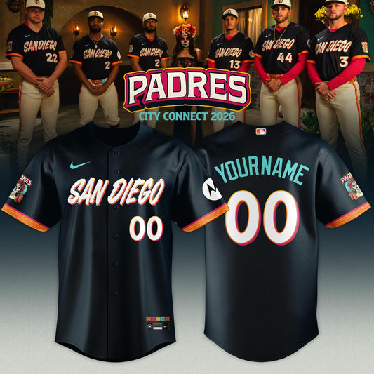San Diego Padres City Connect 2026 Customize Limited Editions Jersey
