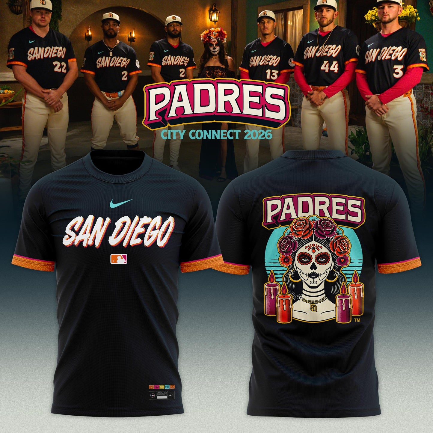 San Diego Padres 2026 City Connect Limited Edition T-shirt