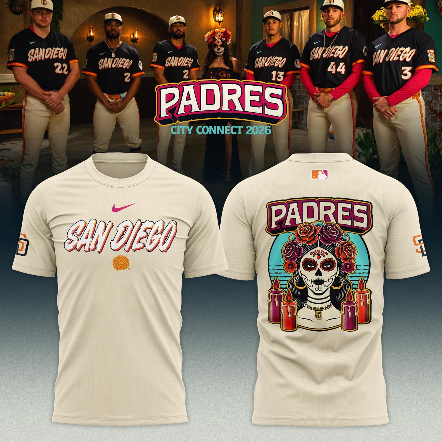 San Diego Padres 2026 City Connect Limited Edition T-shirt