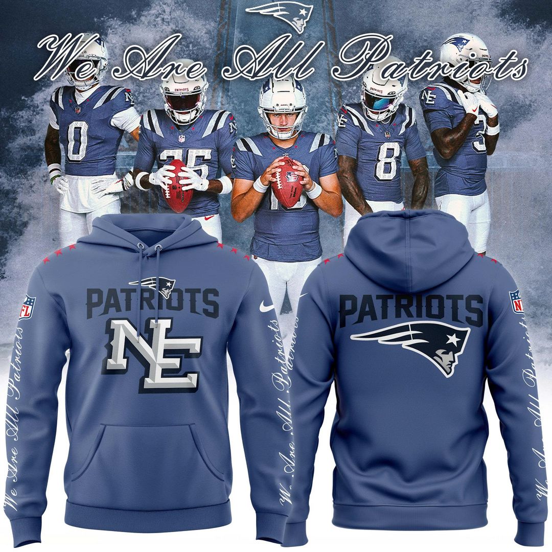 NE Patriots 2025 NFL Rivalries Nor’Easter Combo Hoodie