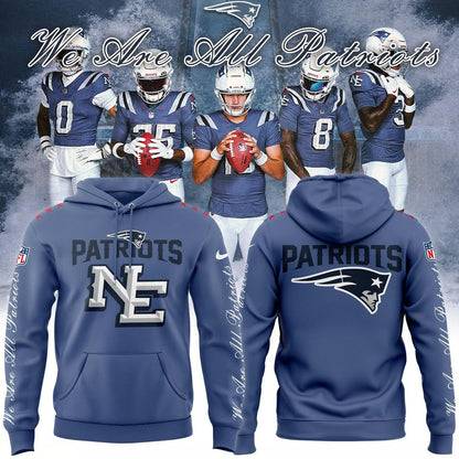 NE Patriots 2025 NFL Rivalries Nor’Easter Combo Hoodie