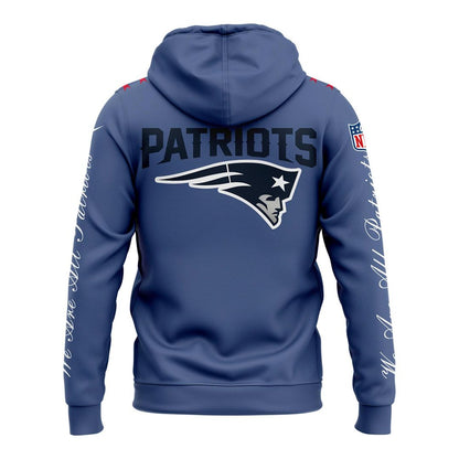 NE Patriots 2025 NFL Rivalries Nor’Easter Combo Hoodie