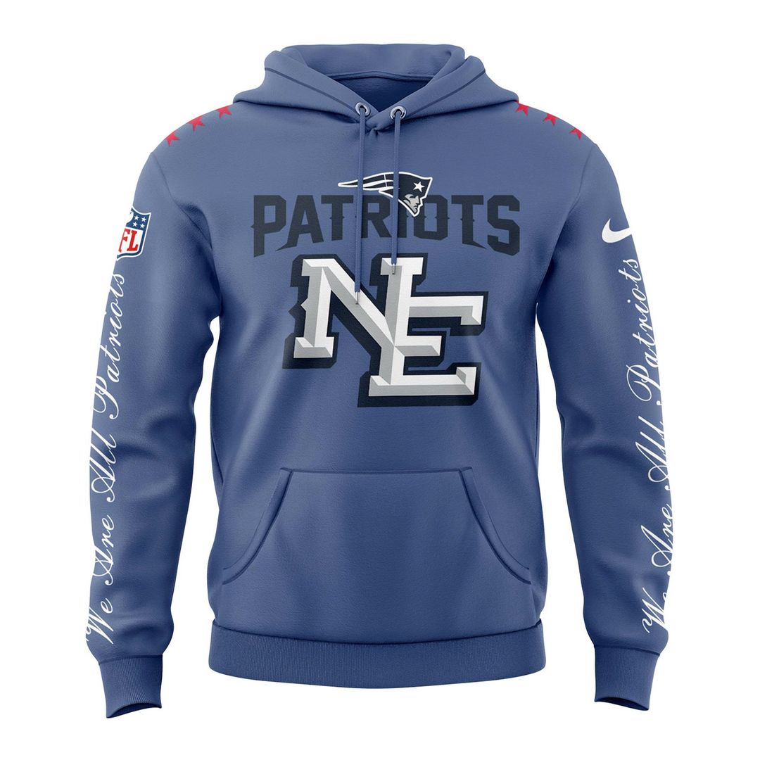 NE Patriots 2025 NFL Rivalries Nor’Easter Combo Hoodie