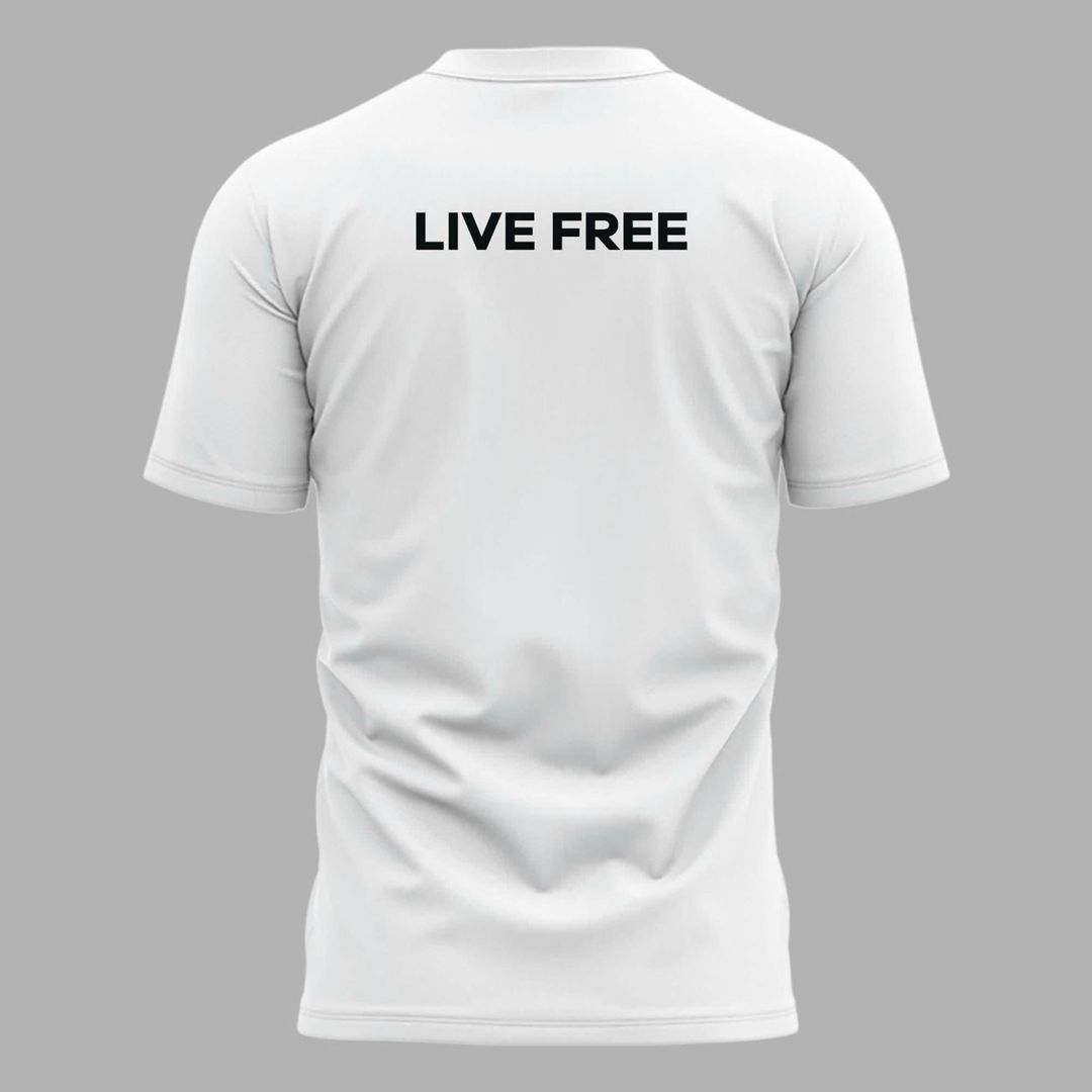 Special Edition Charlie Kirk Live Free T-shirt