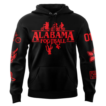 Alabama Crimson Tide Football 2025 Stranger Things Hoodie