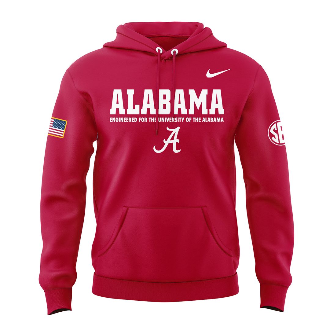 Limited Edition Alabama Football Red Hoodie 2025