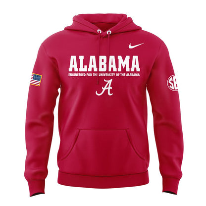 Limited Edition Alabama Football Red Hoodie 2025