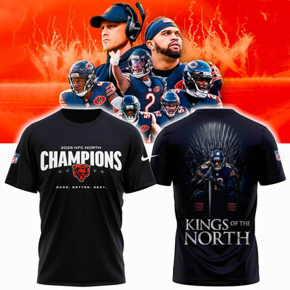 Kings of the North - Chicago Bears Champions NFC North Shirt