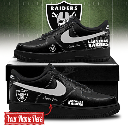 Las Vegas Raiders New Edition AF1 Sneakers