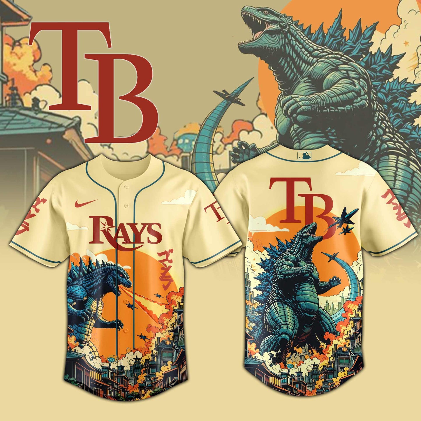 TB Special Godzilla Limited Edition Jersey