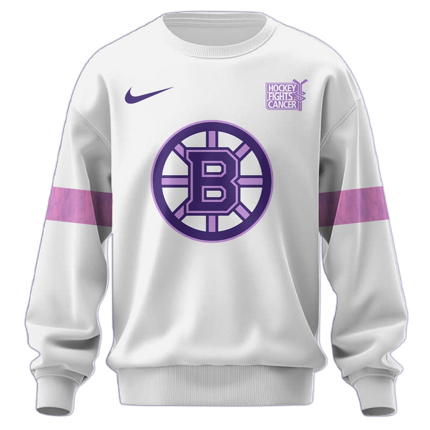 Boston Bruins x Hockey Fights Cancer Sweatshirt Limited Edition