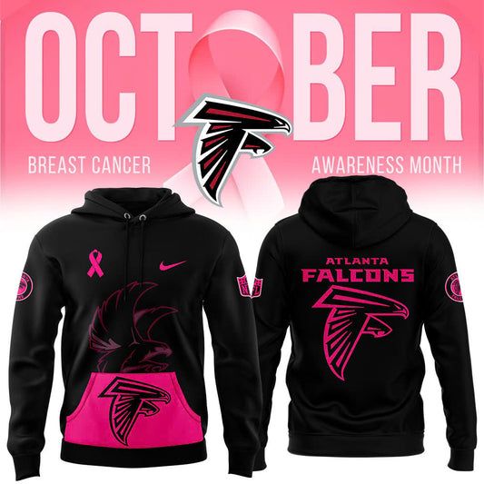 Men's Black Atlanta Falcons 2025 NFL Crucial Catch Club Pullover Hoodie
