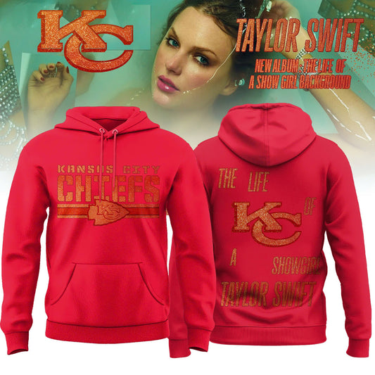 Kansas City Chiefs x Taylor Swift Orange Era� Limited Editions 2025 Hoodie