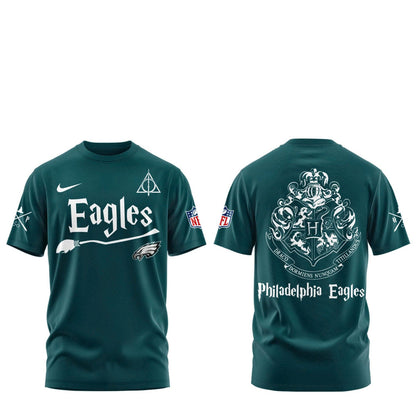 Philadelphia Eagles Harry Potter 2025 Combo Tshirt
