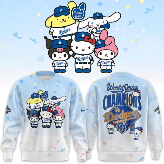 2025 HELLO KITTY x DODGERS CHAMPIONS Sweat