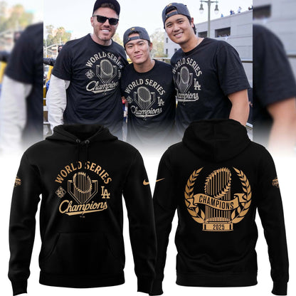 LA Dodgers – 2025 World Series Champions Limited Edition Combo Hoodie
