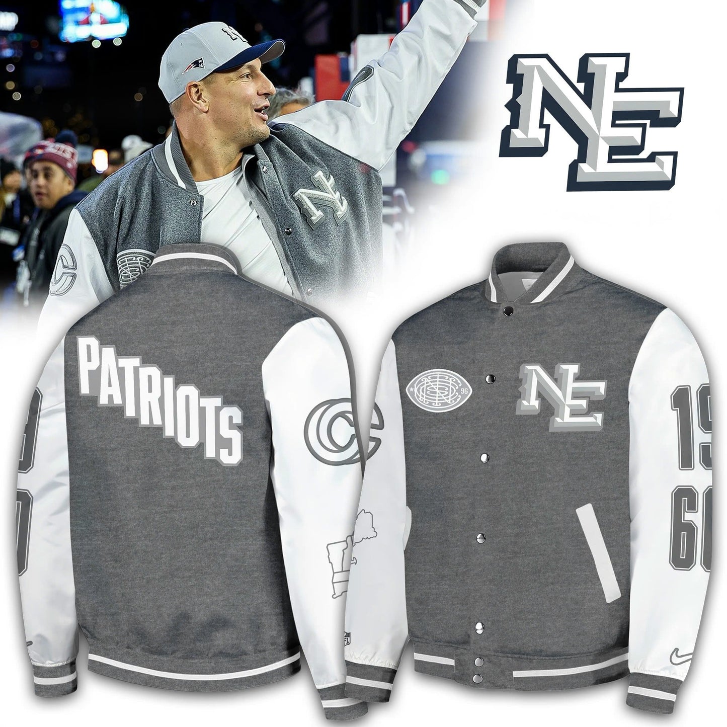 New England Patriots 2025 Rivalries Special Limited Edition Bomber Jacket