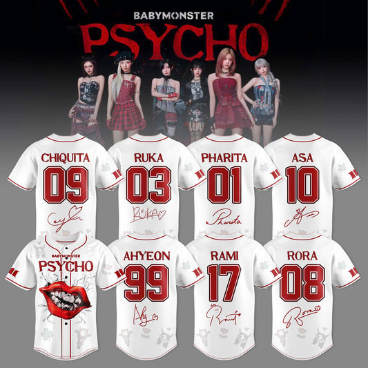BABYMONSTER : PSYCHO [ WE GO UP] Album 2025 Limited – Jersey