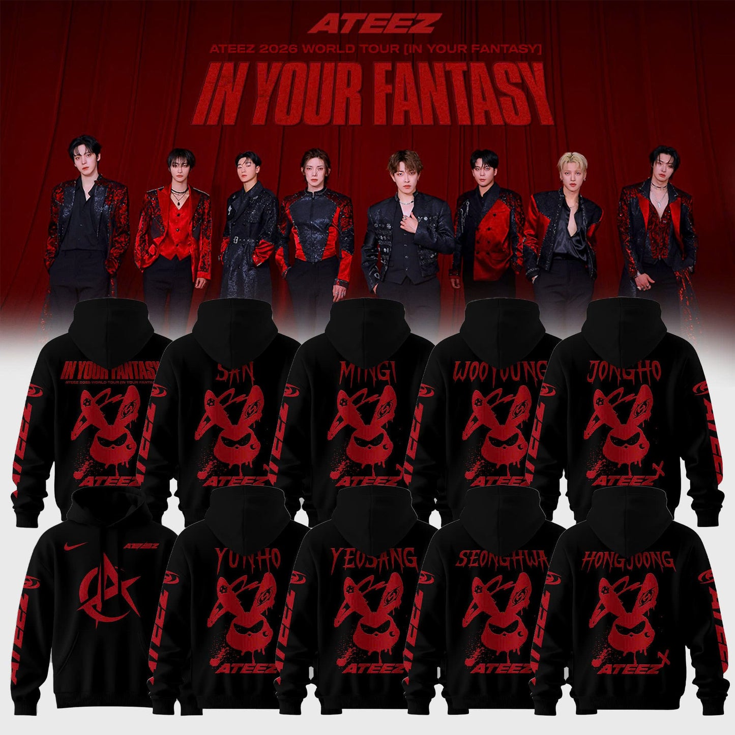 Ateez – In Your Fantasy World Tour 2026