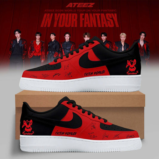 Ateez – In Your Fantasy World Tour 2026 - Custom Name/Member