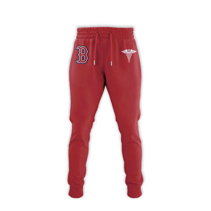 2026 Boston Red Sox Healthcare Appreciation Night Limited Edition Jersey Jogger And Cap Outfit Red