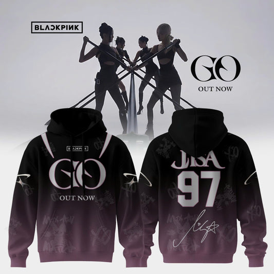 BLACKPINK ‘GO’ OUT NOW – Hoodie ( Lisa )