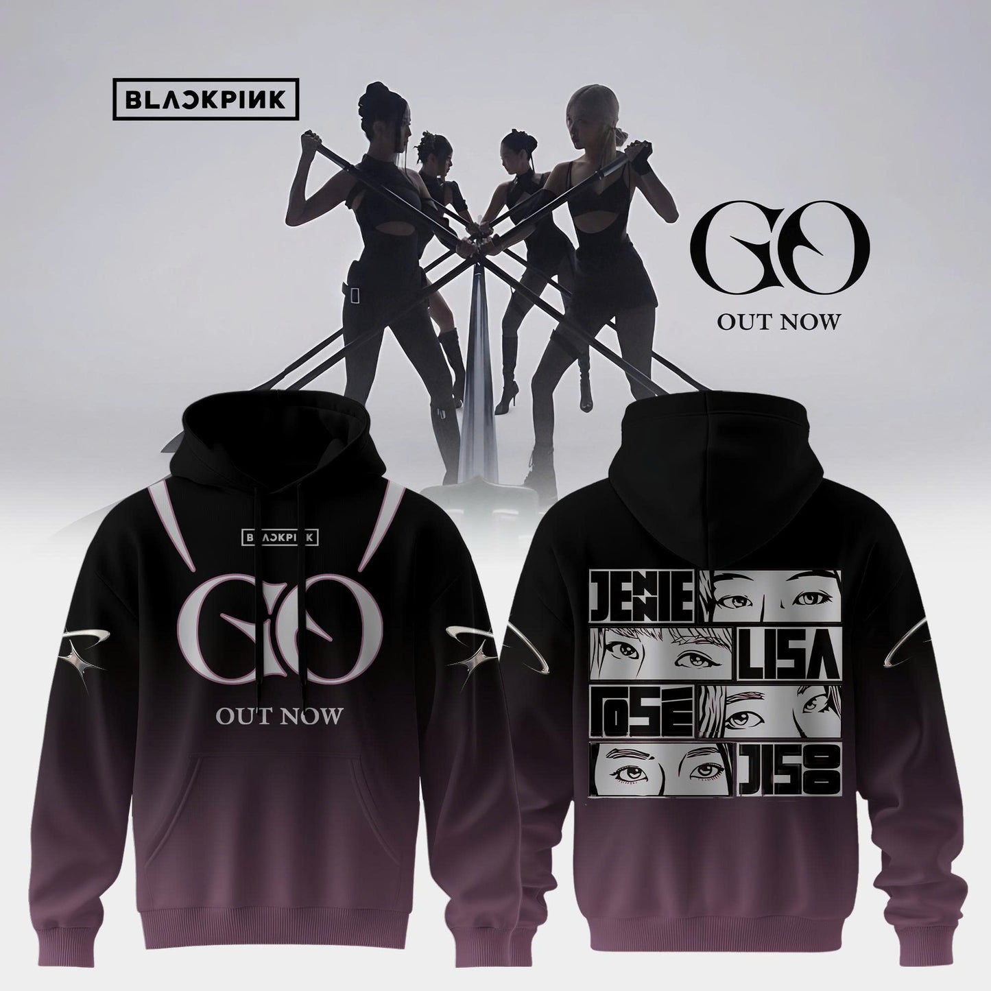 BLACKPINK ‘GO’ OUT NOW – Hoodie
