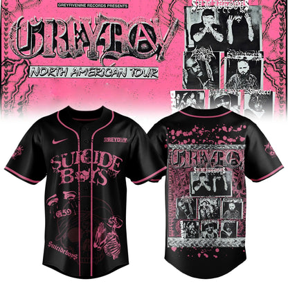 $$ Greyday 2026 – North American Tour Jersey