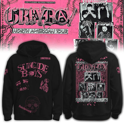 $$ Greyday 2026 – North American Tour Hoodie