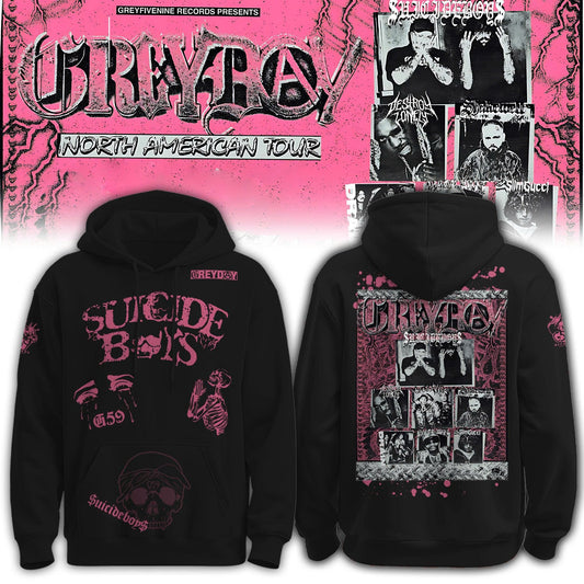 $$ Greyday 2026 – North American Tour Hoodie