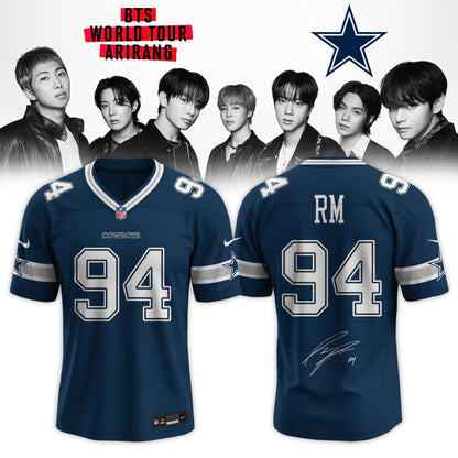 Dallas Cowboys x RM 94 BTS World Tour 2026 Limited Edition Jersey